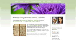 Desktop Screenshot of berkeleyacupuncture.org